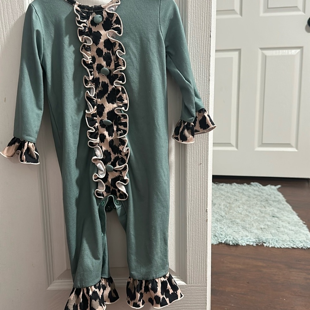 Boutique Ruffle Romper Childrens